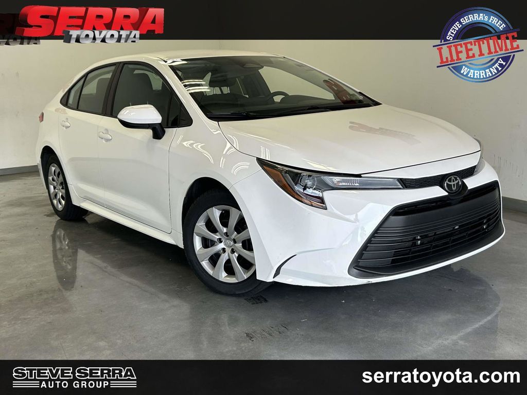 Ice Cap 2025 Toyota Corolla Sedan Front-Wheel Drive Continuously Variable Transmission