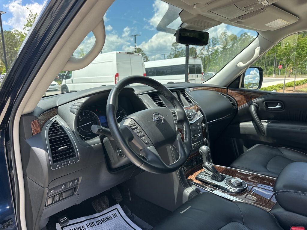 2020 Hermosa Blue Pearl Nissan Armada Platinum 4X4 SUV