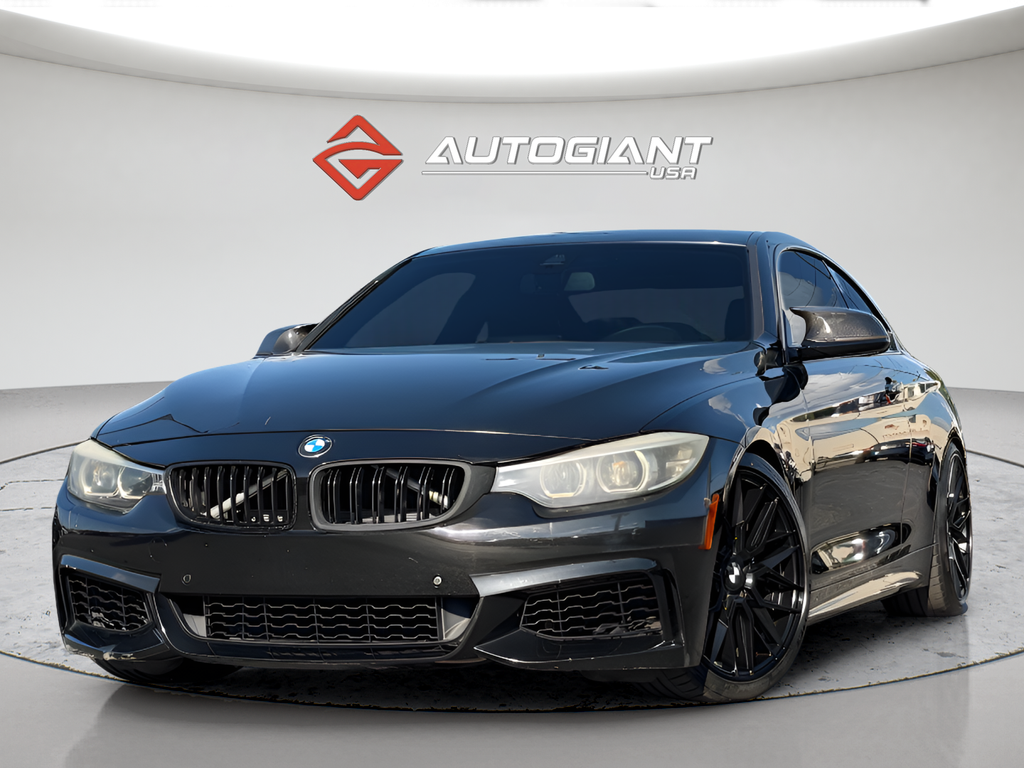 Black Sapphire Metallic 2018 BMW 4 Series Coupe All-Wheel Drive 8-Speed Automatic