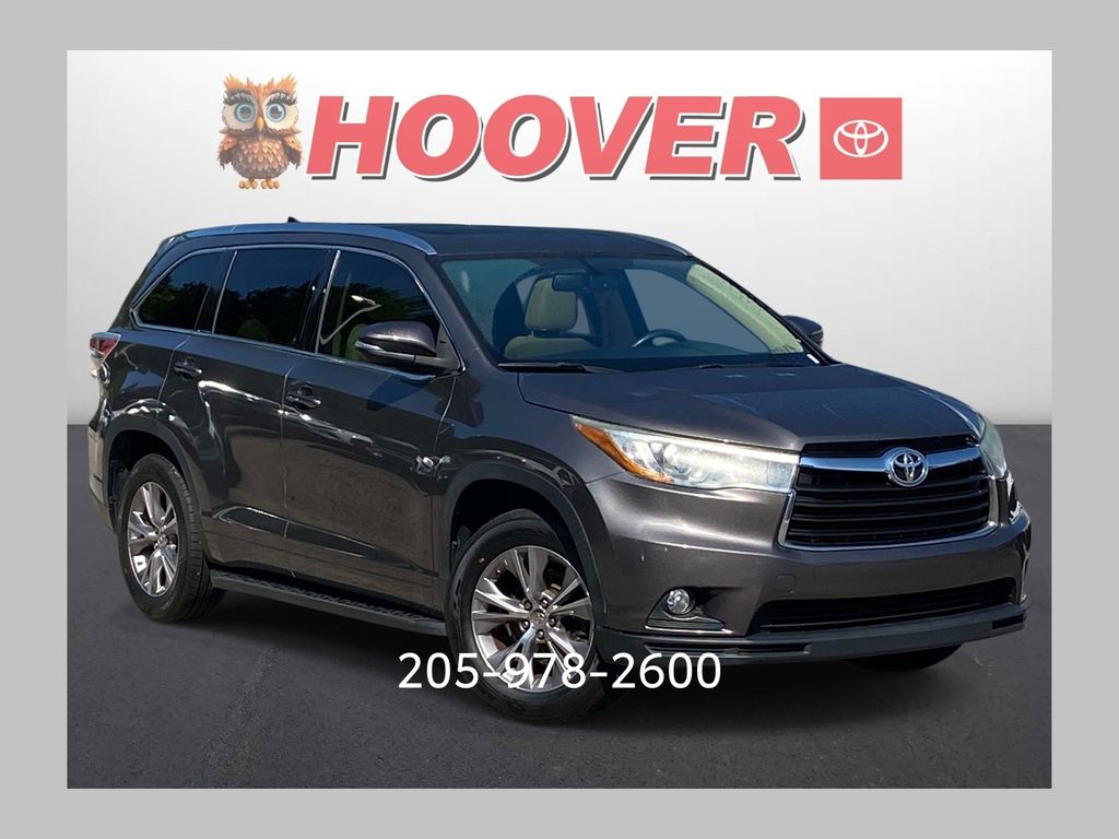 Predawn Gray Mica 2015 Toyota Highlander SUV / Crossover Front-Wheel Drive 6-Speed Automatic Overdrive