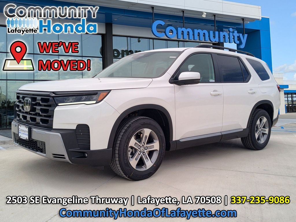 Platinum White Pearl 2026 Honda Pilot SUV / Crossover Front-Wheel Drive Automatic