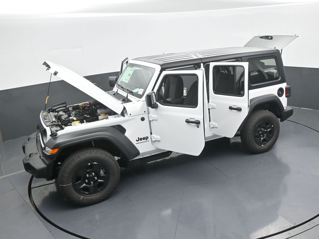 New 2026 Bright White Clearcoat Jeep Sport image 47