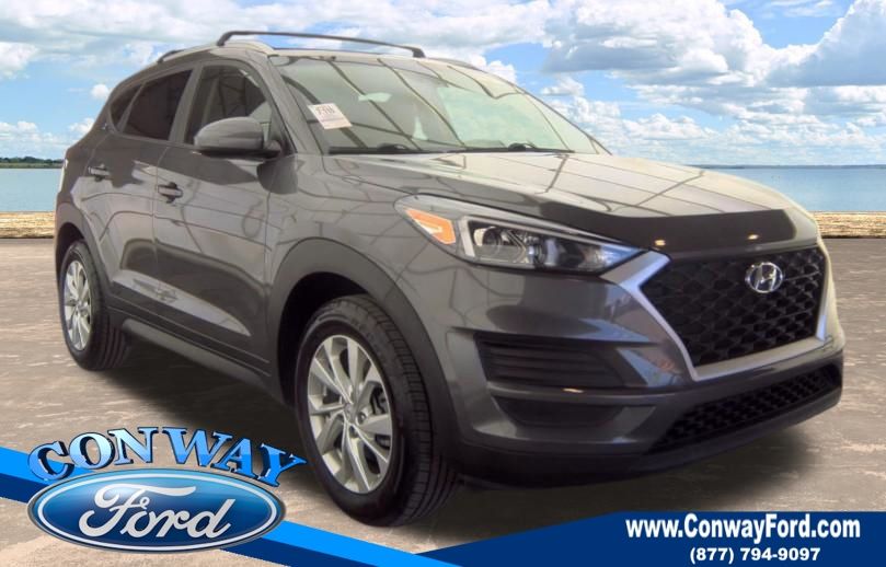 Gray (Magnetic Force Metallic) 2020 Hyundai Tucson SUV / Crossover Front-Wheel Drive 6-Speed Automatic