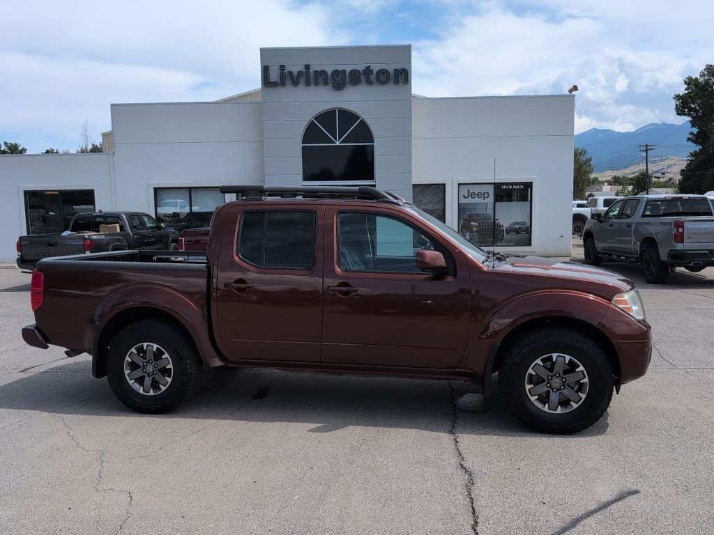 Red (Forged Copper) 2016 Nissan Frontier Pickup Truck Four-Wheel Drive 5-Speed Automatic Overdrive