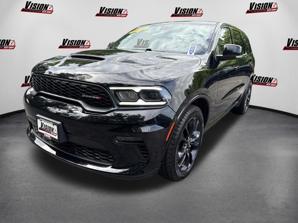 DB Black Crystal Clearcoat 2021 Dodge Durango SUV / Crossover All-Wheel Drive 8-Speed Automatic