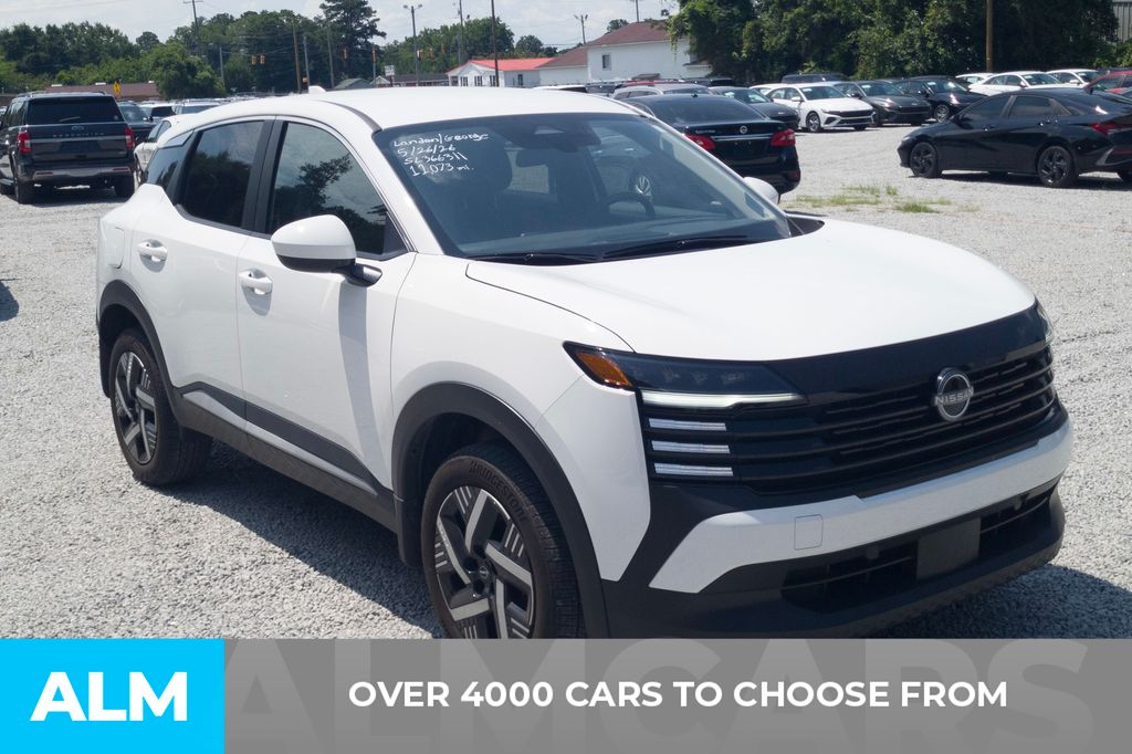 Used 2025 White Nissan SV image 2