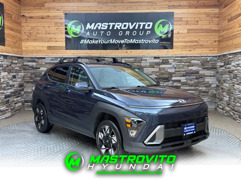 Denim Blue Pearl 2024 Hyundai Kona SUV / Crossover All-Wheel Drive Continuously Variable Transmission