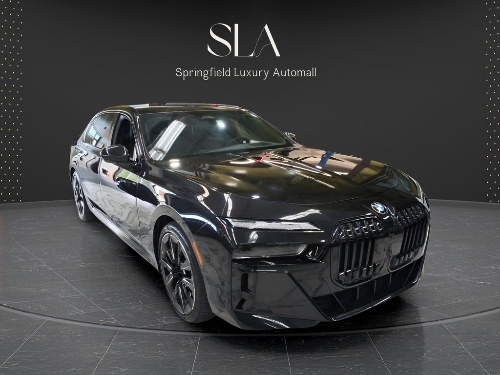 Black Sapphire Metallic 2023 BMW 7 Series Sedan All-Wheel Drive 8-Speed Automatic