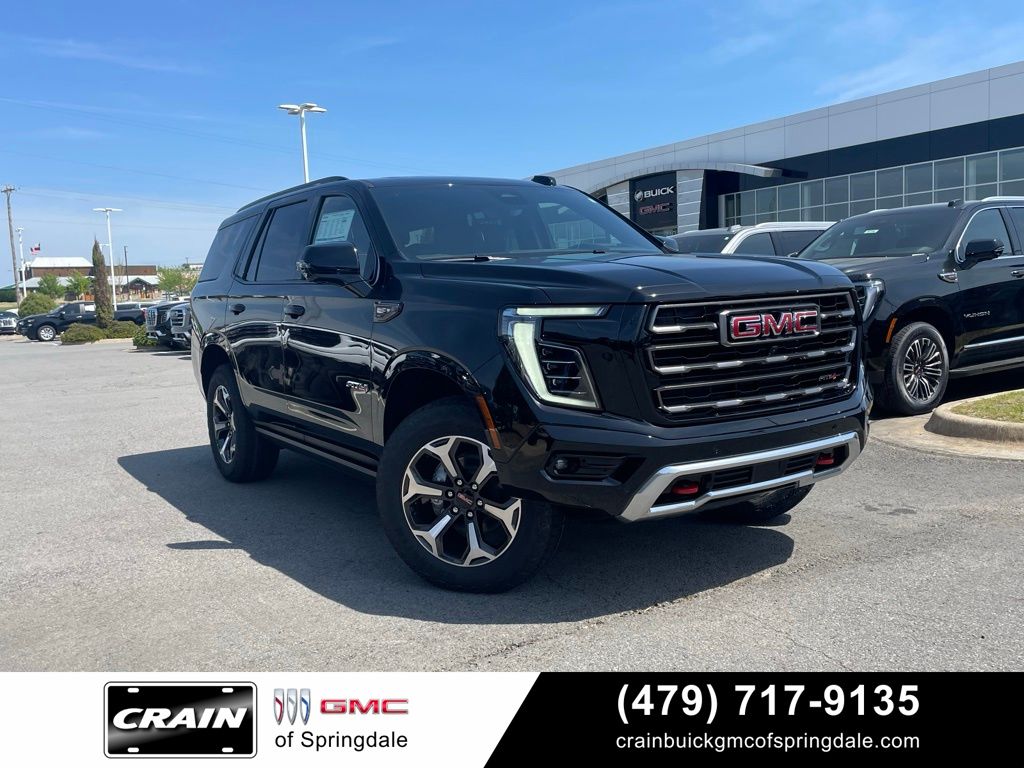 Onyx Black 2026 GMC Yukon AT4 Ultimate 4WD SUV / Crossover Four-Wheel Drive