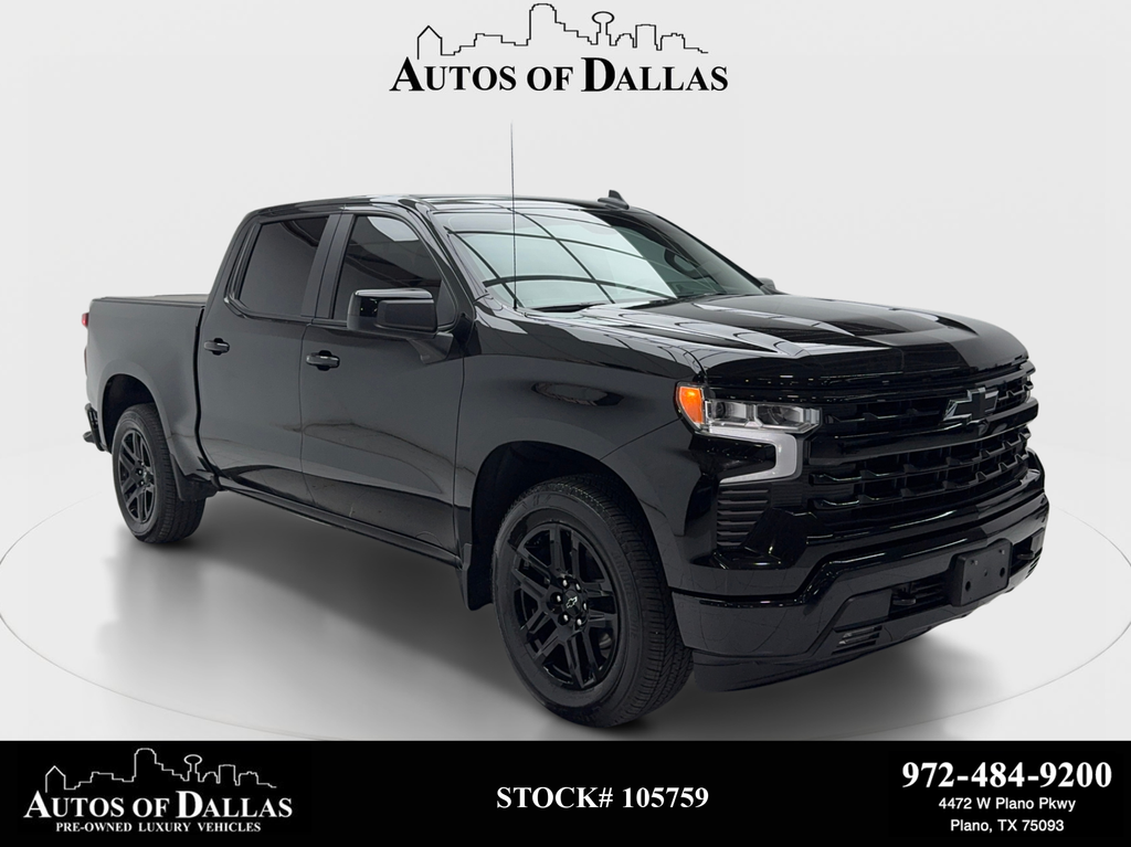 Black 2026 Chevrolet Silverado 1500 Pickup Truck 4X2 Automatic