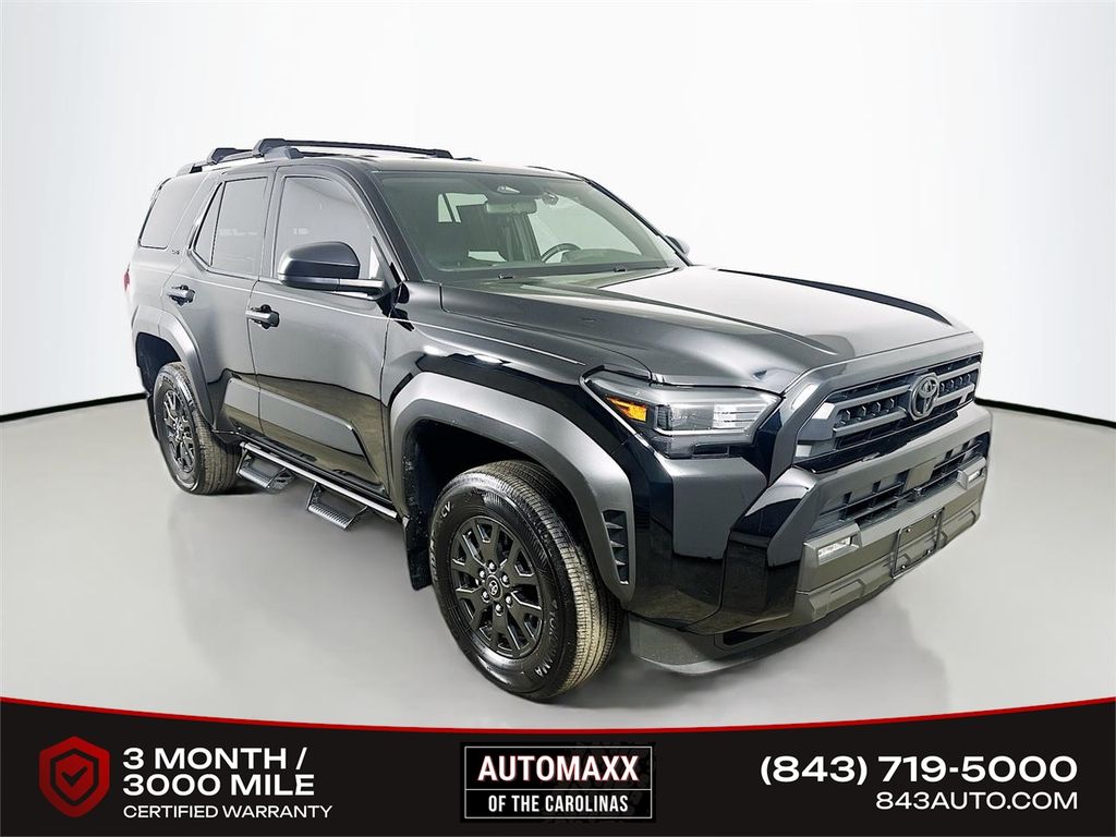 Black 2025 Toyota 4Runner SR5 RWD SUV / Crossover 4X2 8-Speed Automatic