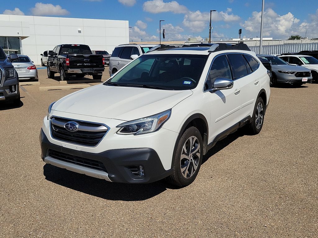 2020 Subaru Outback Touring White at Brown Buick GMC