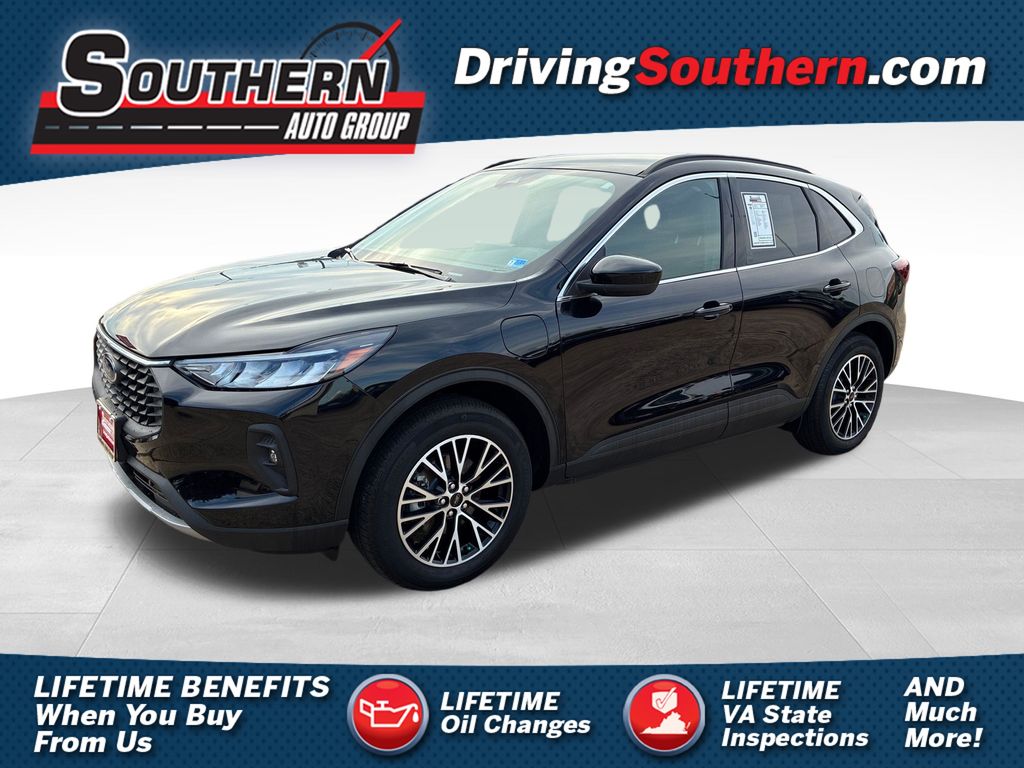 Black Metallic 2025 Ford Escape Hybrid Plug-in SUV / Crossover Front-Wheel Drive Continuously Variable Transmission