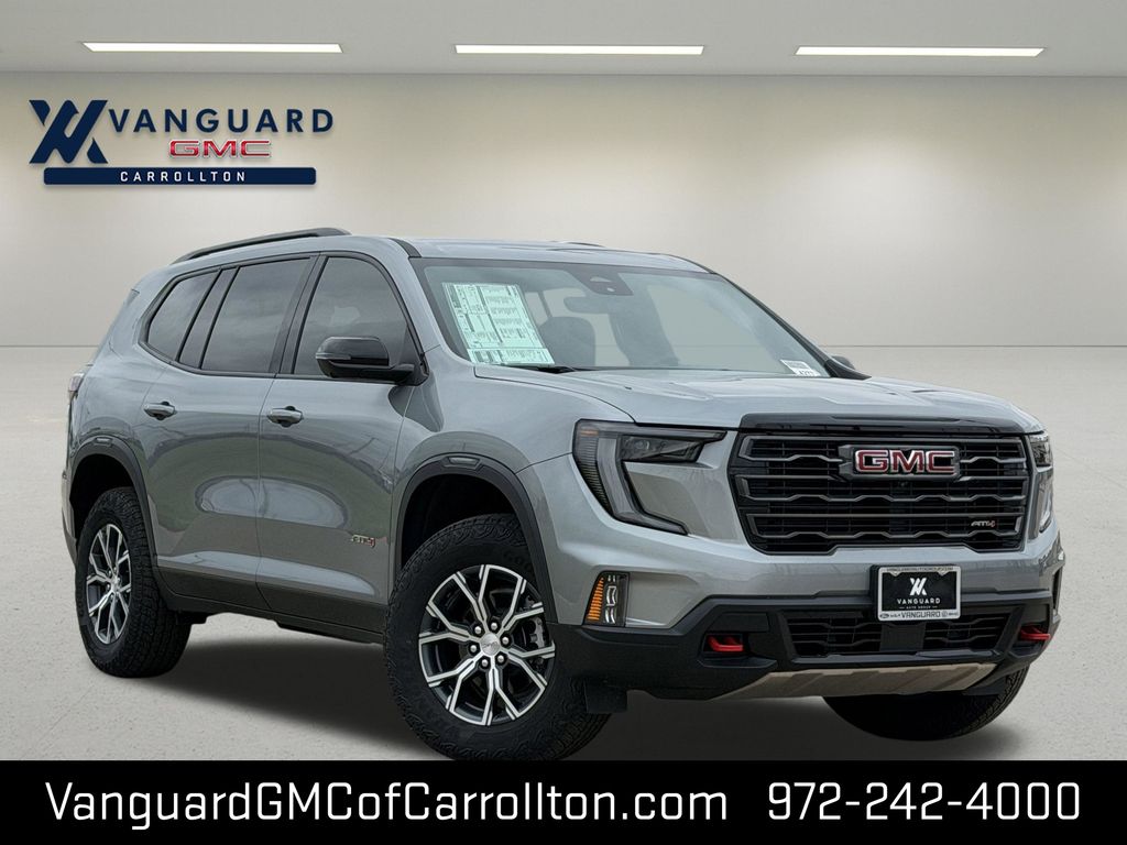 Sterling Metallic 2026 GMC Acadia AT4 AWD SUV / Crossover Four-Wheel Drive 8-Speed Automatic