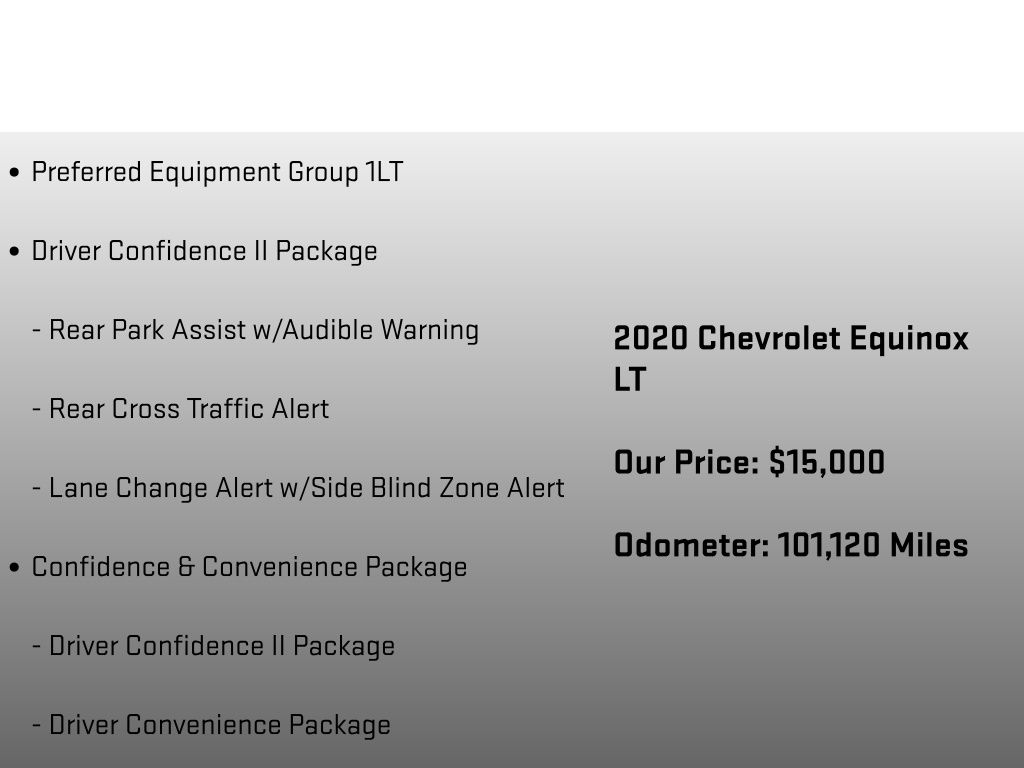 2020 Chevrolet Equinox LT Brown at Klick Lewis Buick Chevrolet