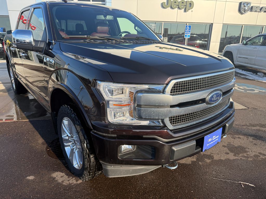 Certified Used 2020 Red Ford Platinum image 2