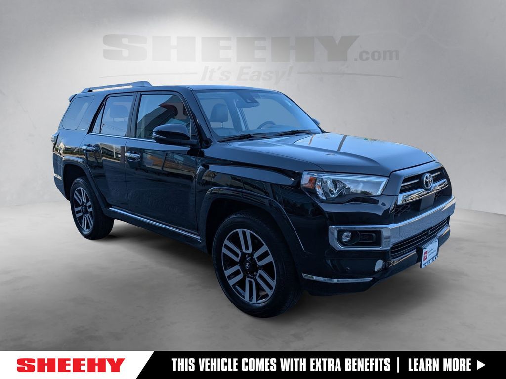 Midnight Black Metallic 2023 Toyota 4Runner Limited 4WD SUV / Crossover All-Wheel Drive 5-Speed Automatic
