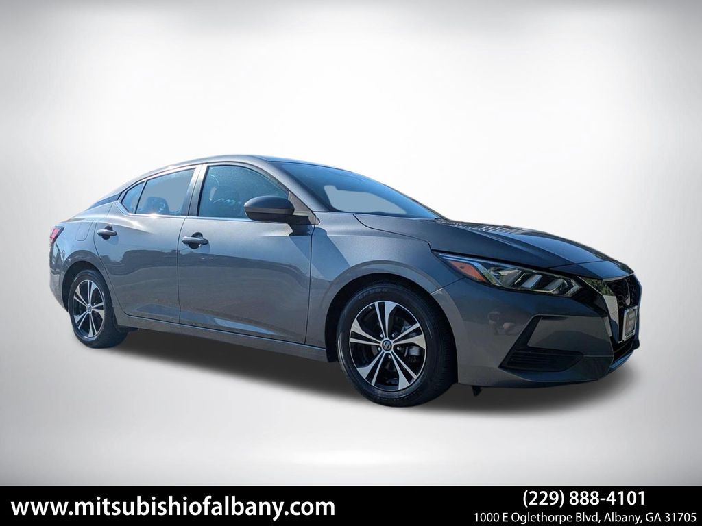Gray (Gun Metallic) 2023 Nissan Sentra Sedan Front-Wheel Drive Continuously Variable Transmission