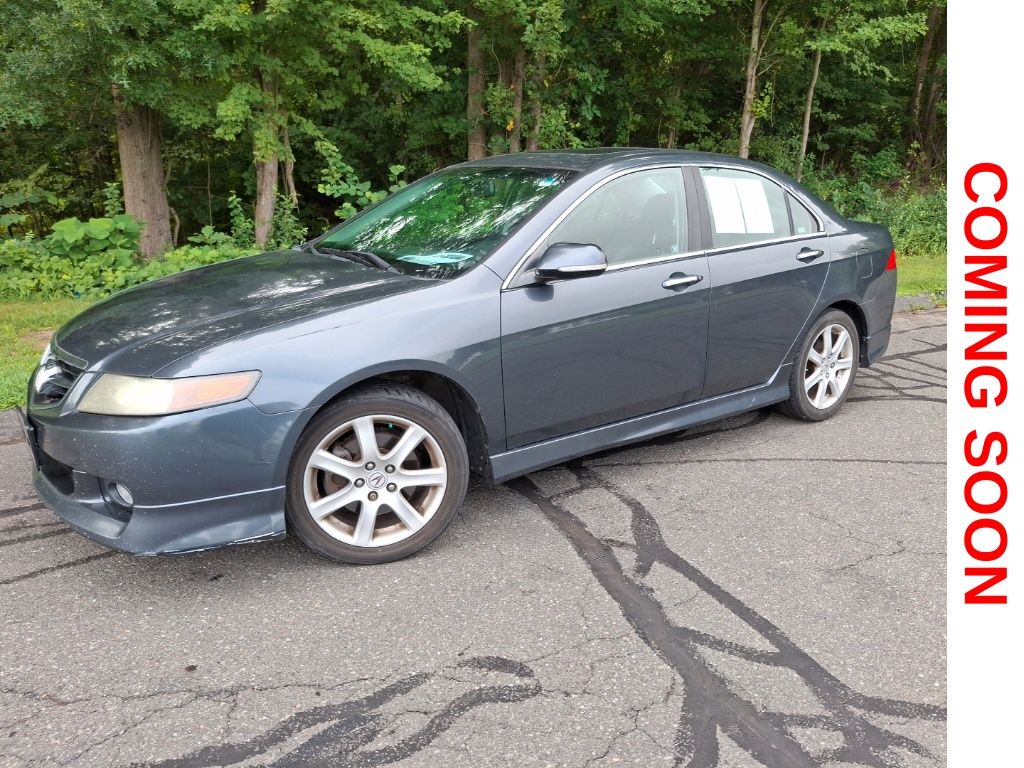 Gray 2004 Acura TSX Sedan Front-Wheel Drive 5-Speed Automatic