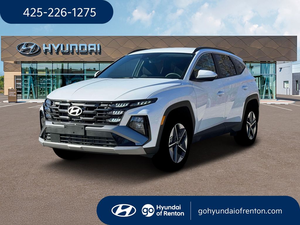 Creamy White Pearl 2026 Hyundai Tucson Hybrid Plug-In SUV / Crossover All-Wheel Drive 6-Speed Automatic