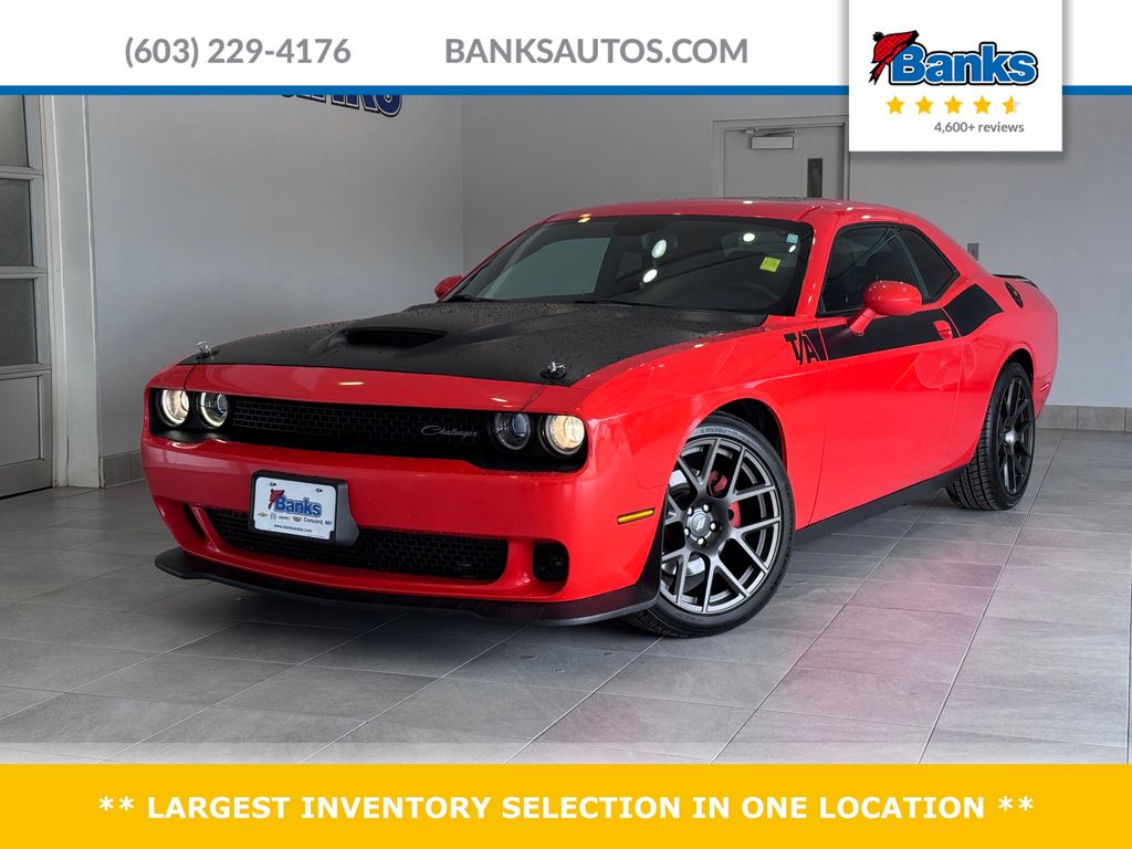 Go Mango! 2017 Dodge Challenger T/A Plus RWD Coupe Rear-Wheel Drive
