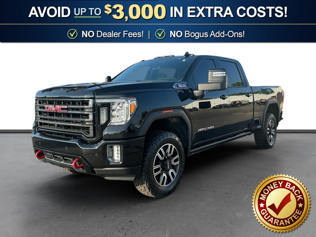 Black (Ebony Twilight Metallic) 2022 GMC Sierra 3500HD Pickup Truck Four-Wheel Drive Automatic