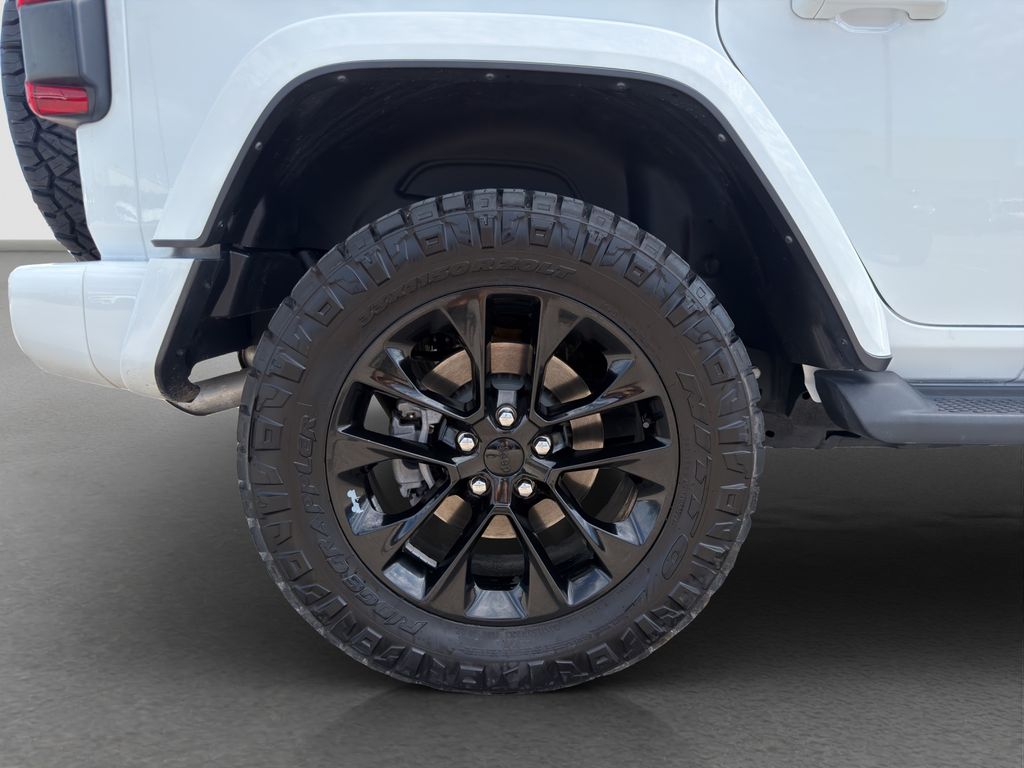 Used 2021 White Jeep Unlimited Sahara High Altitude 4xe image 34