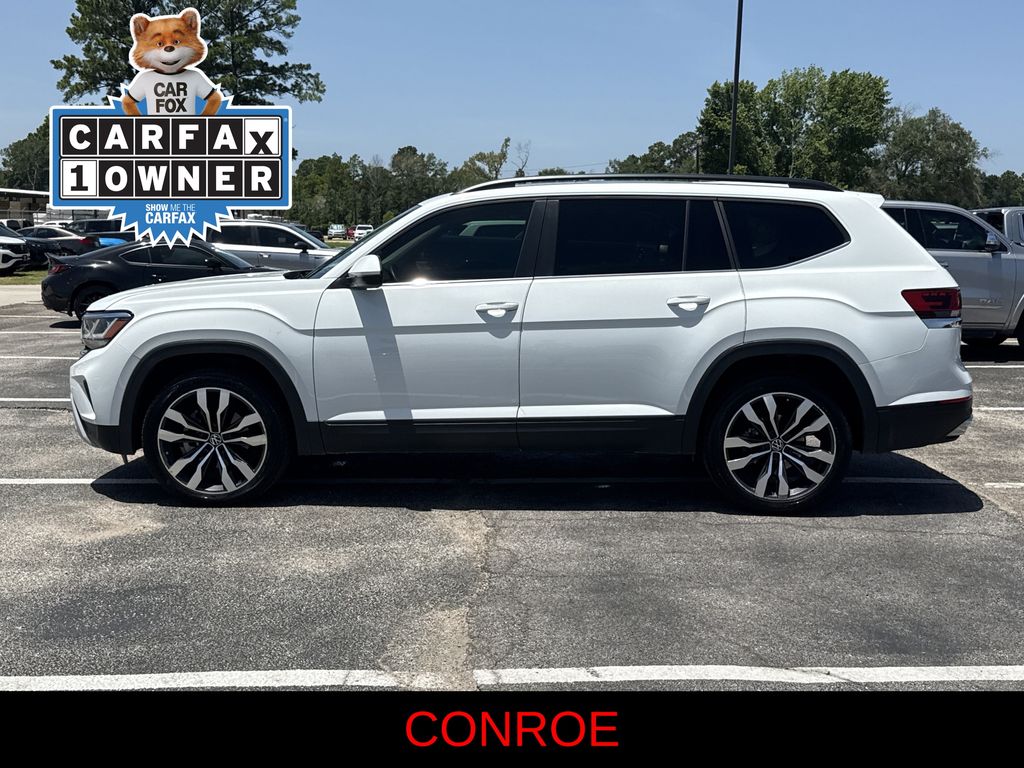 2022 Volkswagen Atlas 3.6L V6 SE w/Technology White at Bayway Cadillac of The Woodlands
