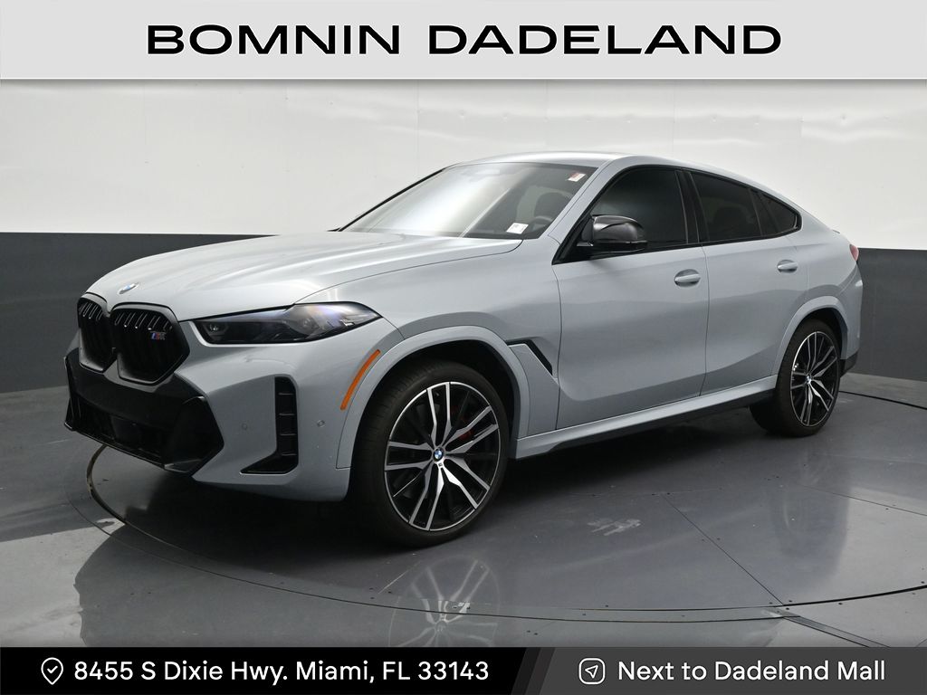 Gray Metallic 2026 BMW X6 SUV / Crossover All-Wheel Drive 8-Speed Automatic