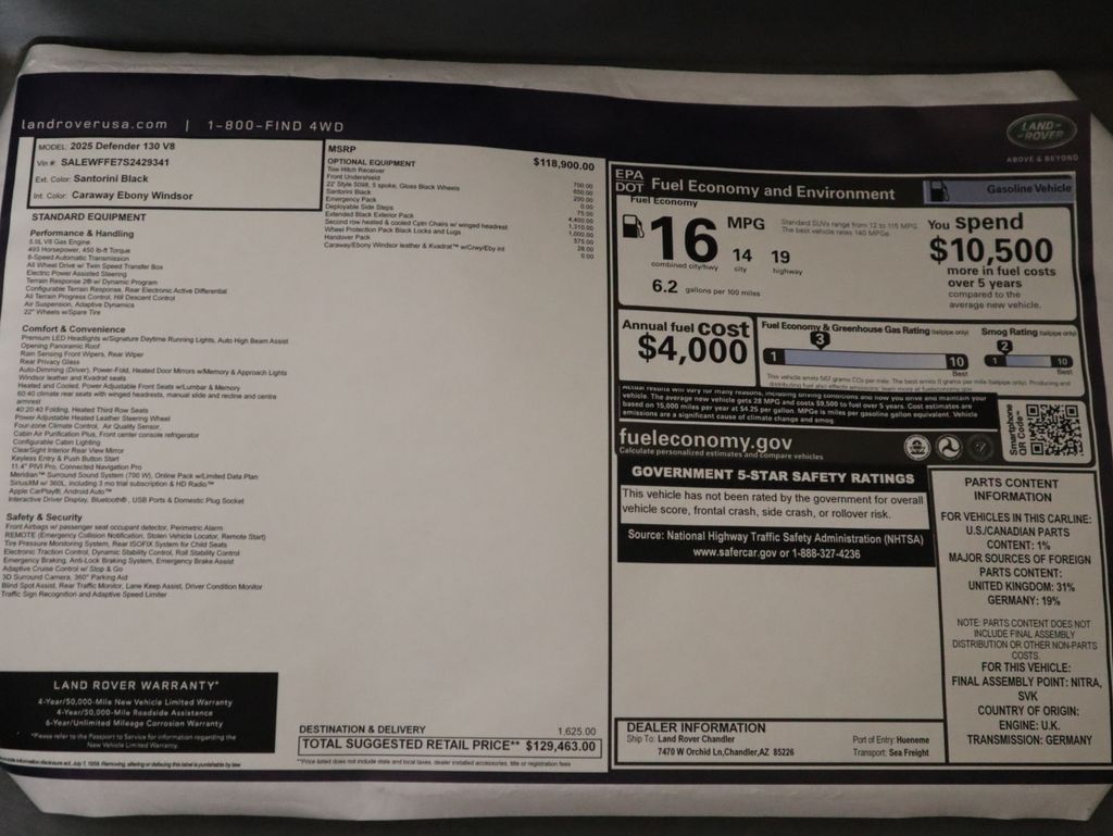 Thumbnail: 2025 Land Rover Defender - 9