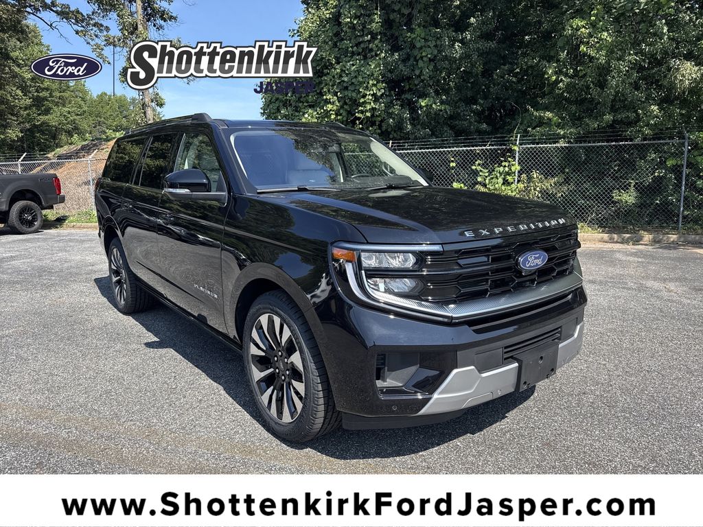 Agate Black Metallic 2025 Ford Expedition SUV / Crossover Four-Wheel Drive Automatic