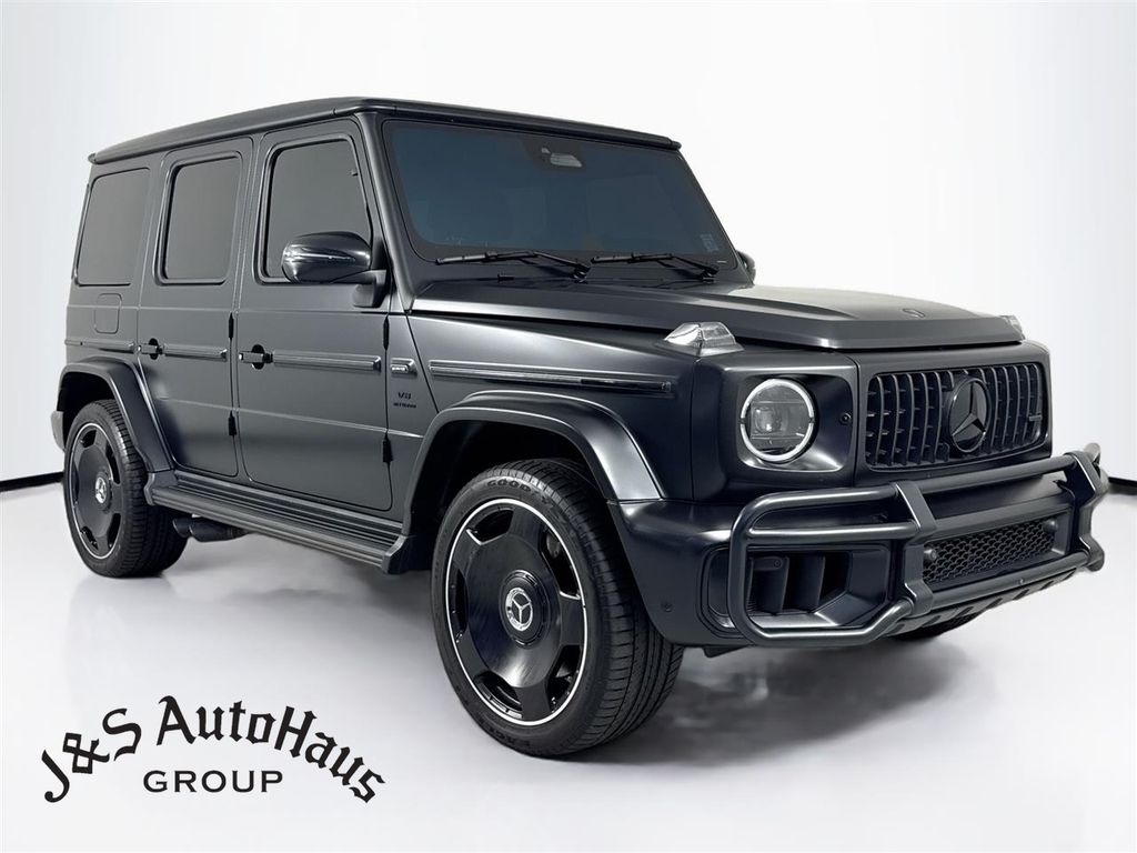 Black 2025 Mercedes-Benz G-Class SUV / Crossover All-Wheel Drive 9-Speed Automatic