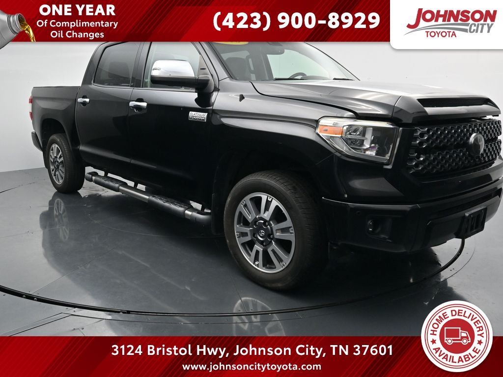 Midnight Black Metallic 2018 Toyota Tundra Pickup Truck Four-Wheel Drive 6-Speed Automatic Overdrive