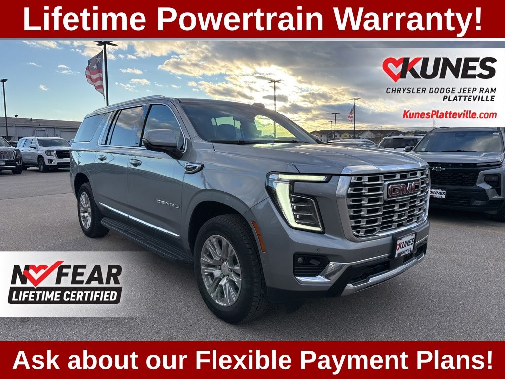 Sterling Metallic 2025 GMC Yukon XL SUV / Crossover Four-Wheel Drive
