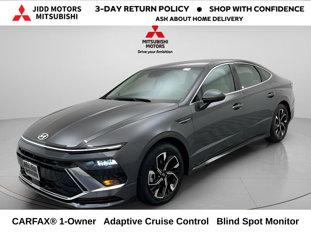 Portofino Gray 2024 Hyundai Sonata Sedan Front-Wheel Drive 8-Speed Automatic