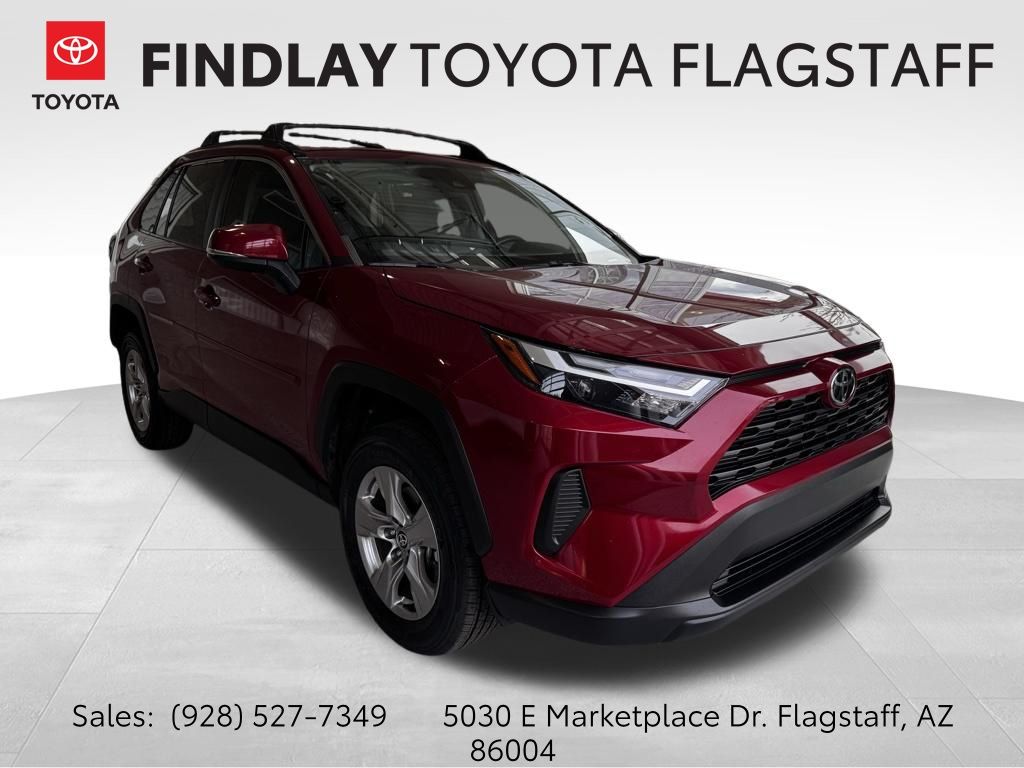 Red (Ruby Flare Pearl) 2023 Toyota RAV4 XLE FWD SUV / Crossover Front-Wheel Drive 8-Speed Automatic