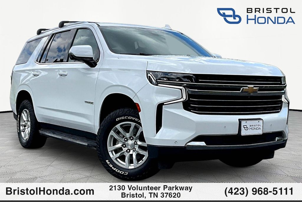 Summit White 2022 Chevrolet Tahoe LT 4WD SUV / Crossover Four-Wheel Drive