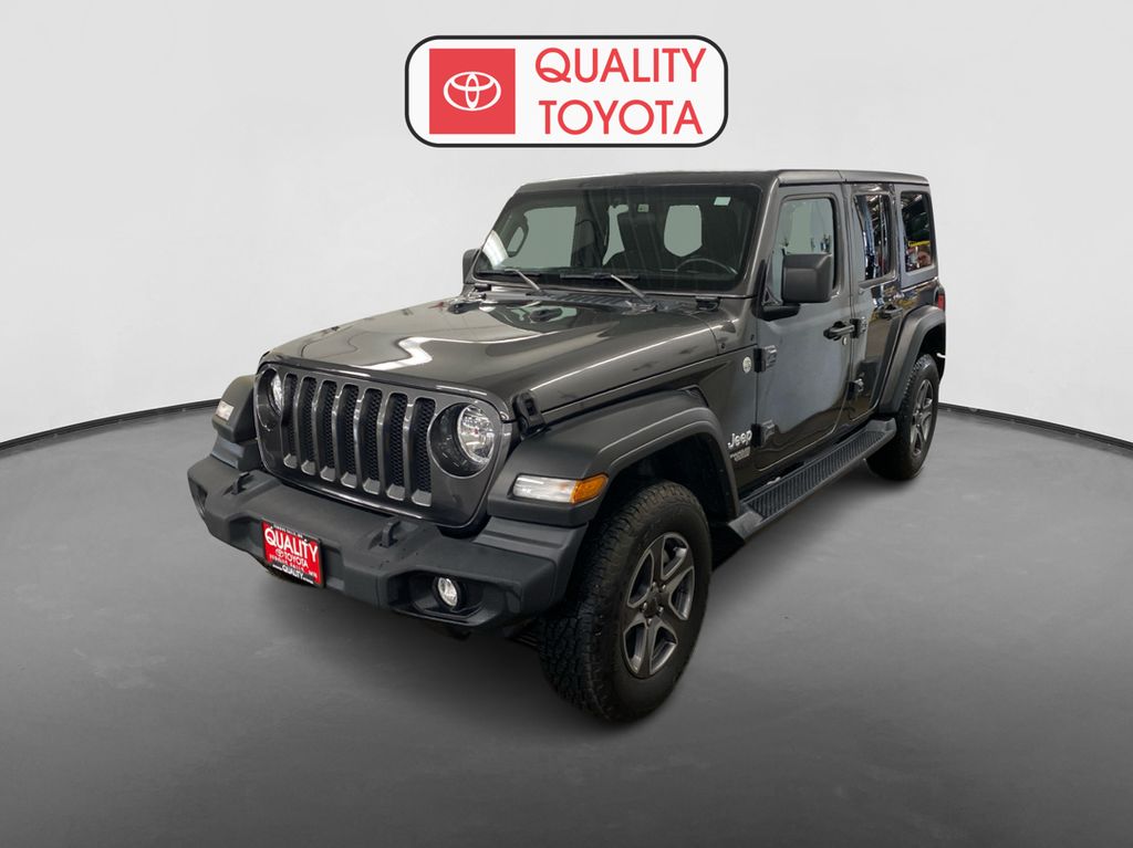 Gray (Granite Crystal Metallic Clearcoat) 2019 Jeep Wrangler SUV / Crossover Four-Wheel Drive 8-Speed Automatic