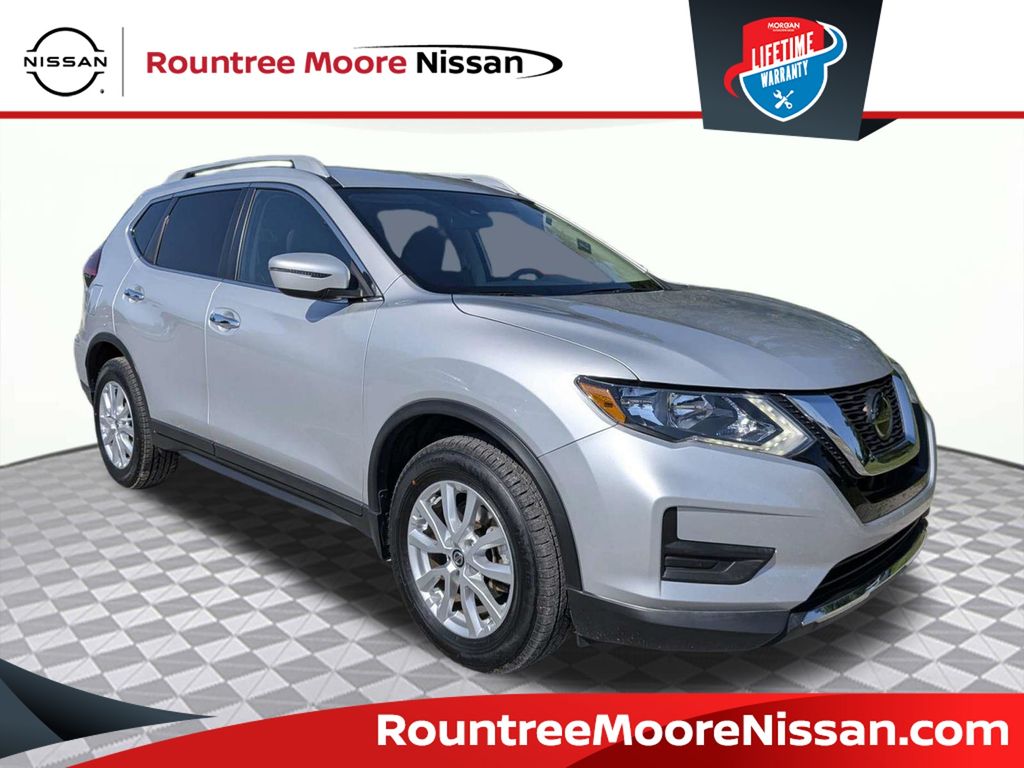 Brilliant Silver Metallic 2019 Nissan Rogue SUV / Crossover Front-Wheel Drive Continuously Variable Transmission