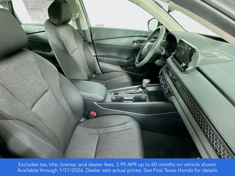 New Car 2025 Honda Accord  Lx For Sale Under $30,000 In Austin, Texas