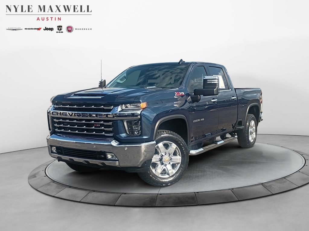 Northsky Blue Metallic 2021 Chevrolet Silverado 2500HD LTZ Crew Cab 4WD Pickup Truck Four-Wheel Drive Automatic
