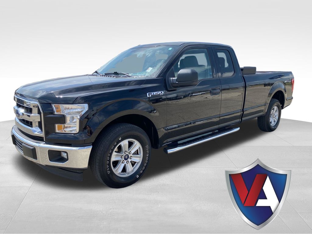 Black 2017 Ford F-150 Pickup Truck 4X2 6-Speed Automatic