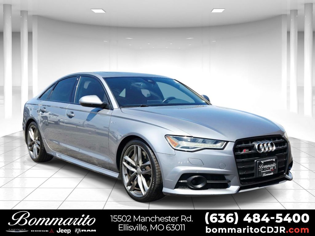 Gray Metallic 2016 Audi S6 4.0T quattro Premium Plus Sedan AWD Sedan All-Wheel Drive 7-Speed Automatic