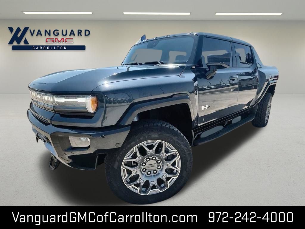 Gray (Graphite Blue Metallic) 2025 GMC Hummer EV Pickup Pickup Truck All-Wheel Drive 1-Speed Automatic