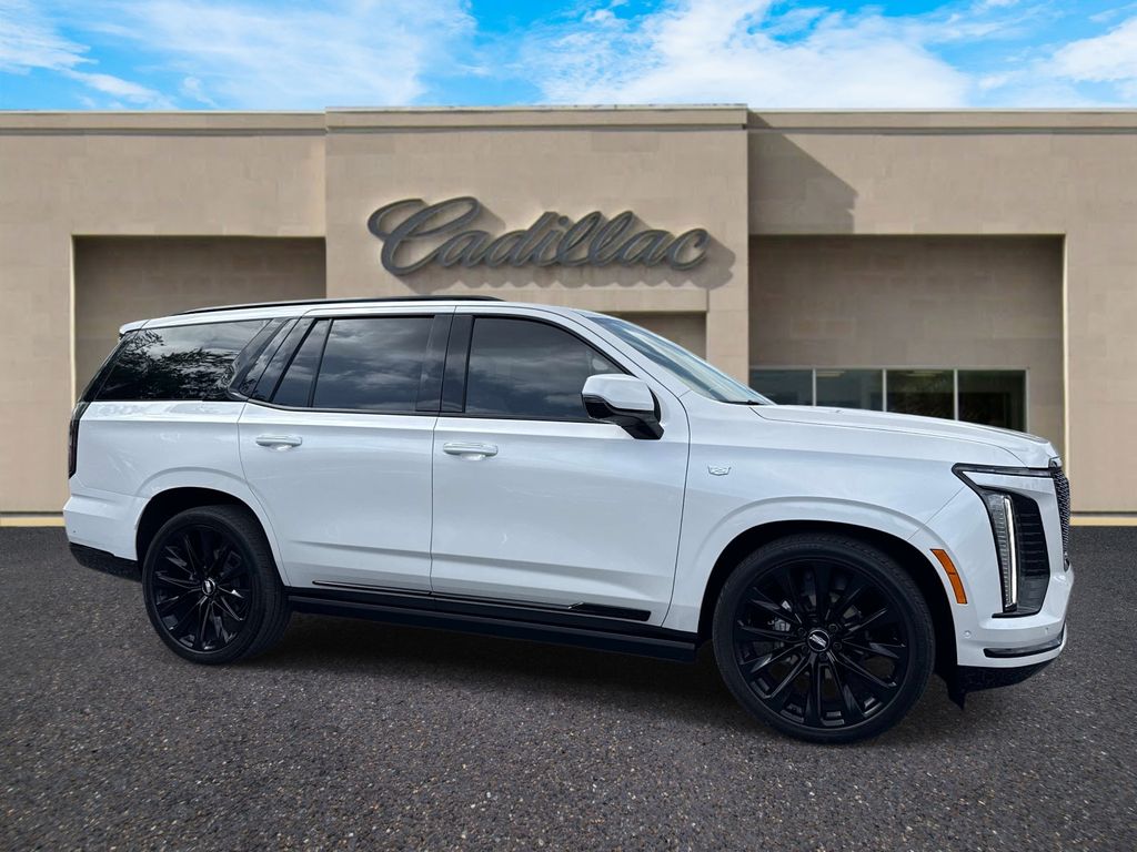 Crystal White 2025 Cadillac Escalade Sport Platinum 4WD SUV / Crossover Four-Wheel Drive Automatic