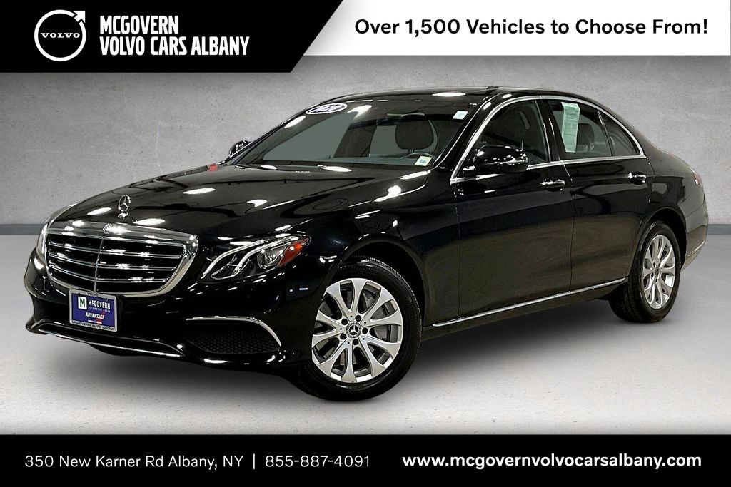 Black 2020 Mercedes-Benz E-Class E 350 4MATIC AWD Sedan All-Wheel Drive 9-Speed Automatic