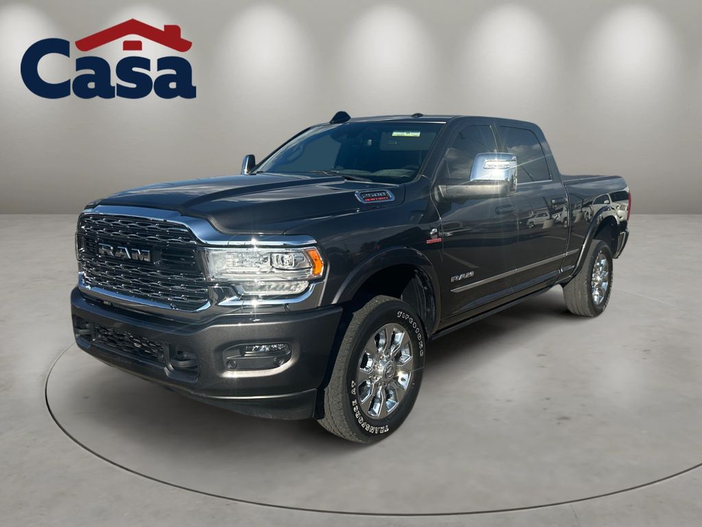 Gray (Granite Crystal Metallic Clearcoat) 2024 RAM 2500 Pickup Truck Four-Wheel Drive 6-Speed Automatic