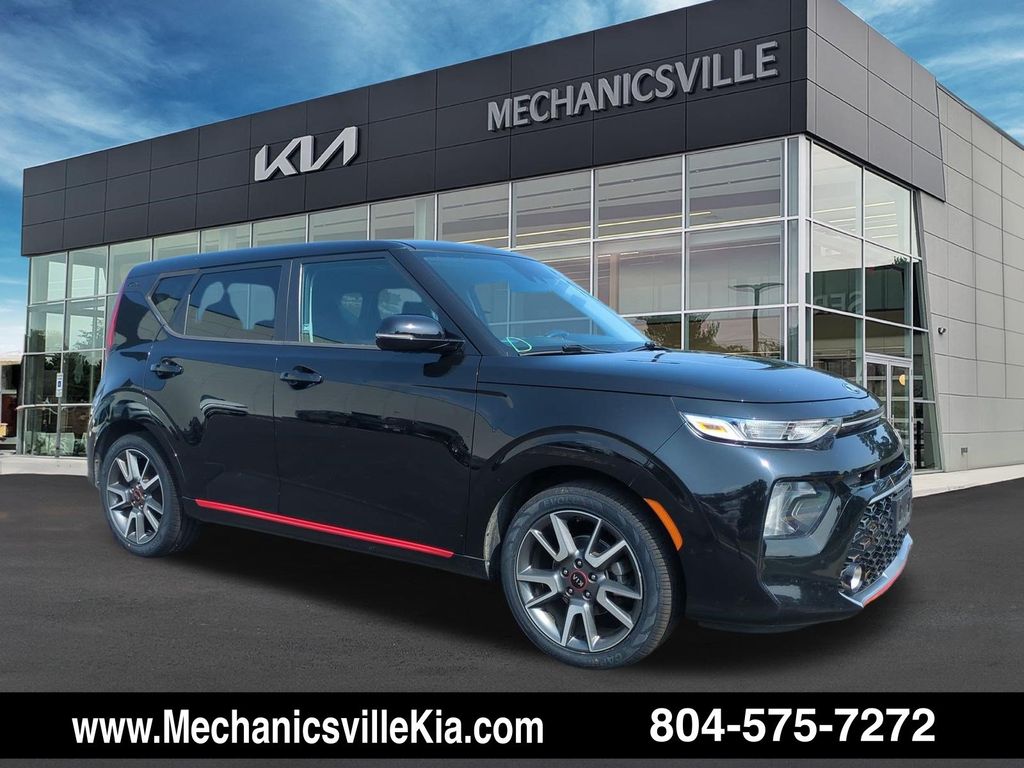 Cherry Black 2021 Kia Soul SUV / Crossover Front-Wheel Drive Continuously Variable Transmission