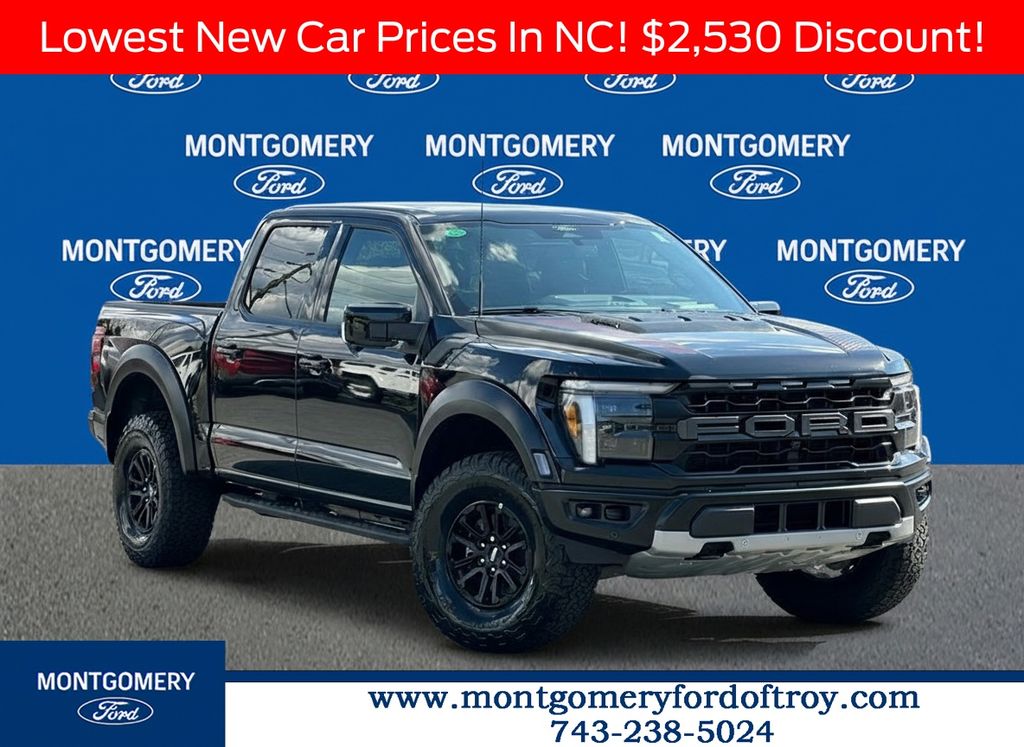 Agate Black Metallic 2026 Ford F-150 Pickup Truck Four-Wheel Drive Automatic