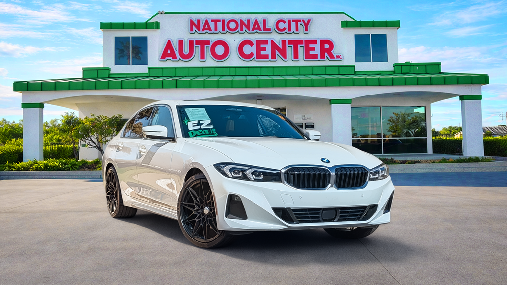 Alpine White 2024 BMW 3 Series Sedan Rear-Wheel Drive 8-Speed Automatic